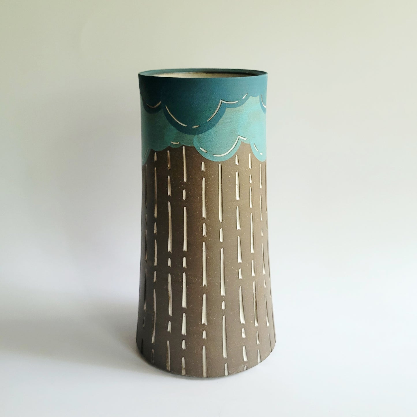 Rain Cloud Vase