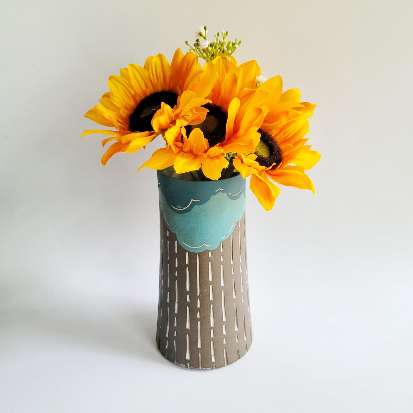 Rain Cloud Vase