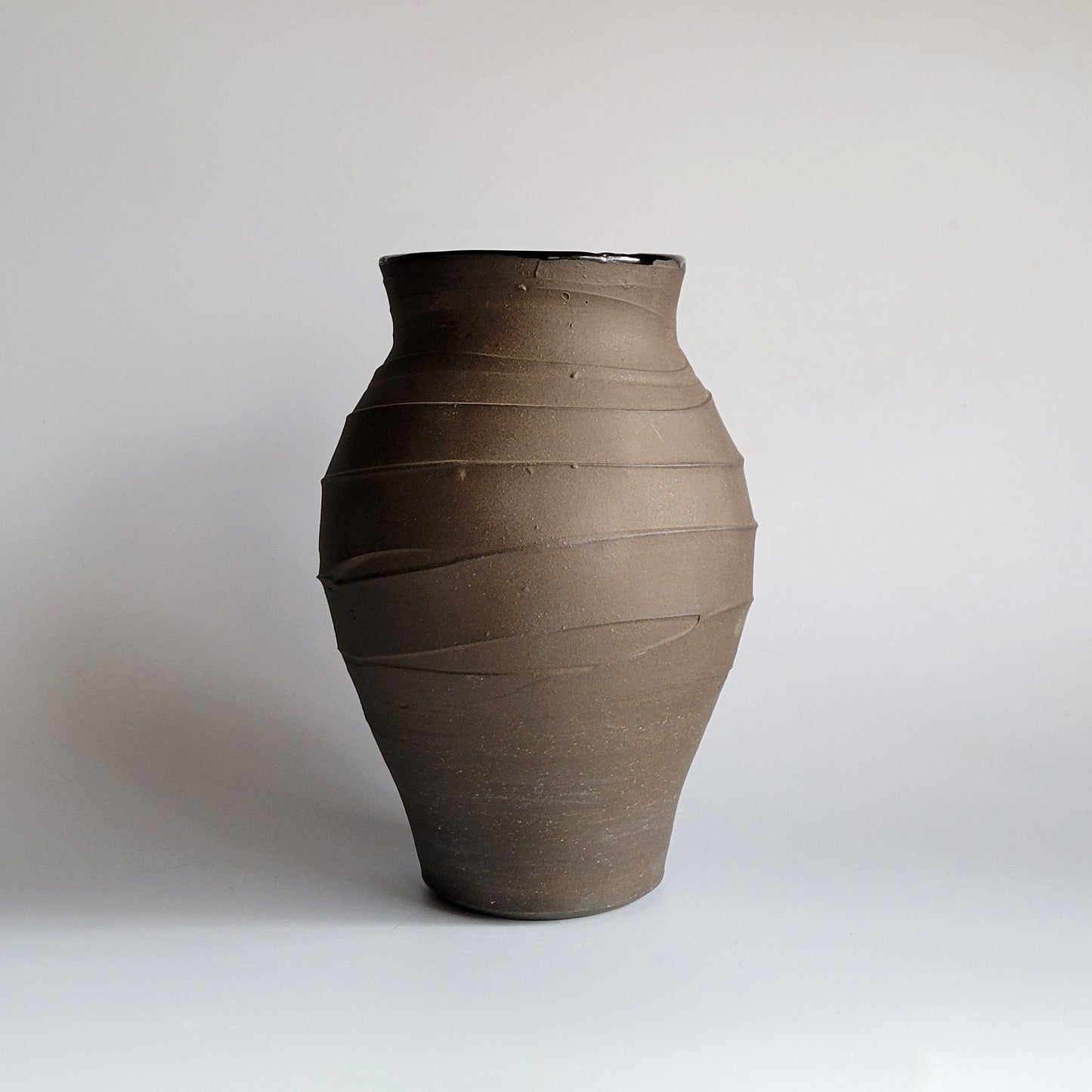 Curvy Dark Vase