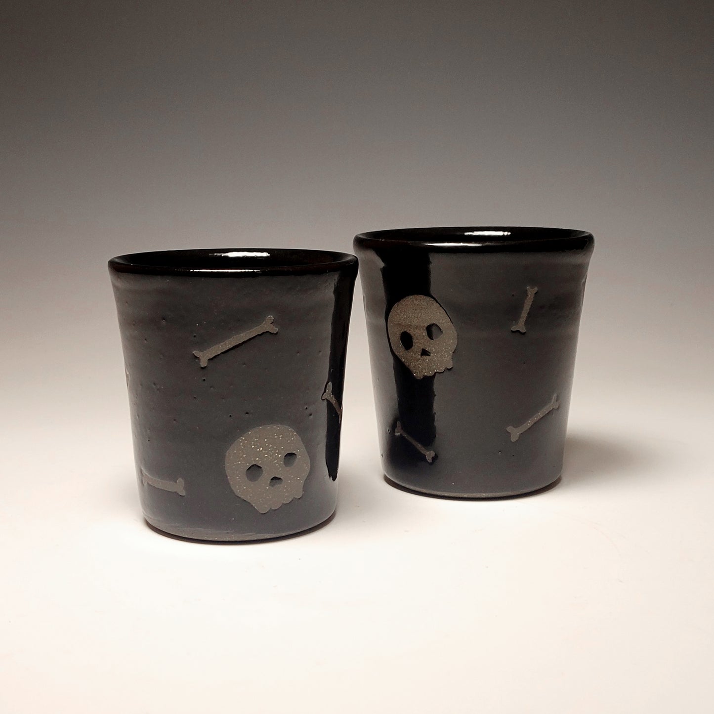 Skull and Bones Cups - 9oz each