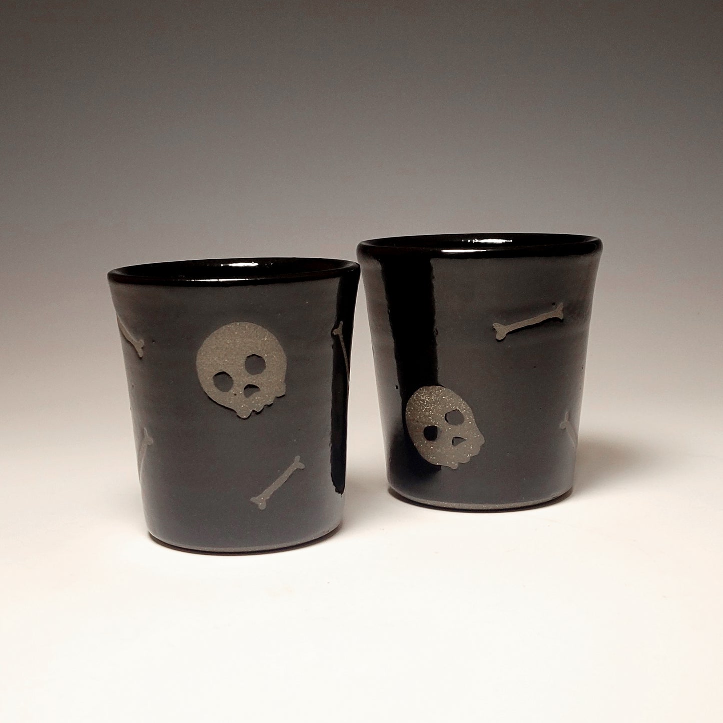 Skull and Bones Cups - 9oz each