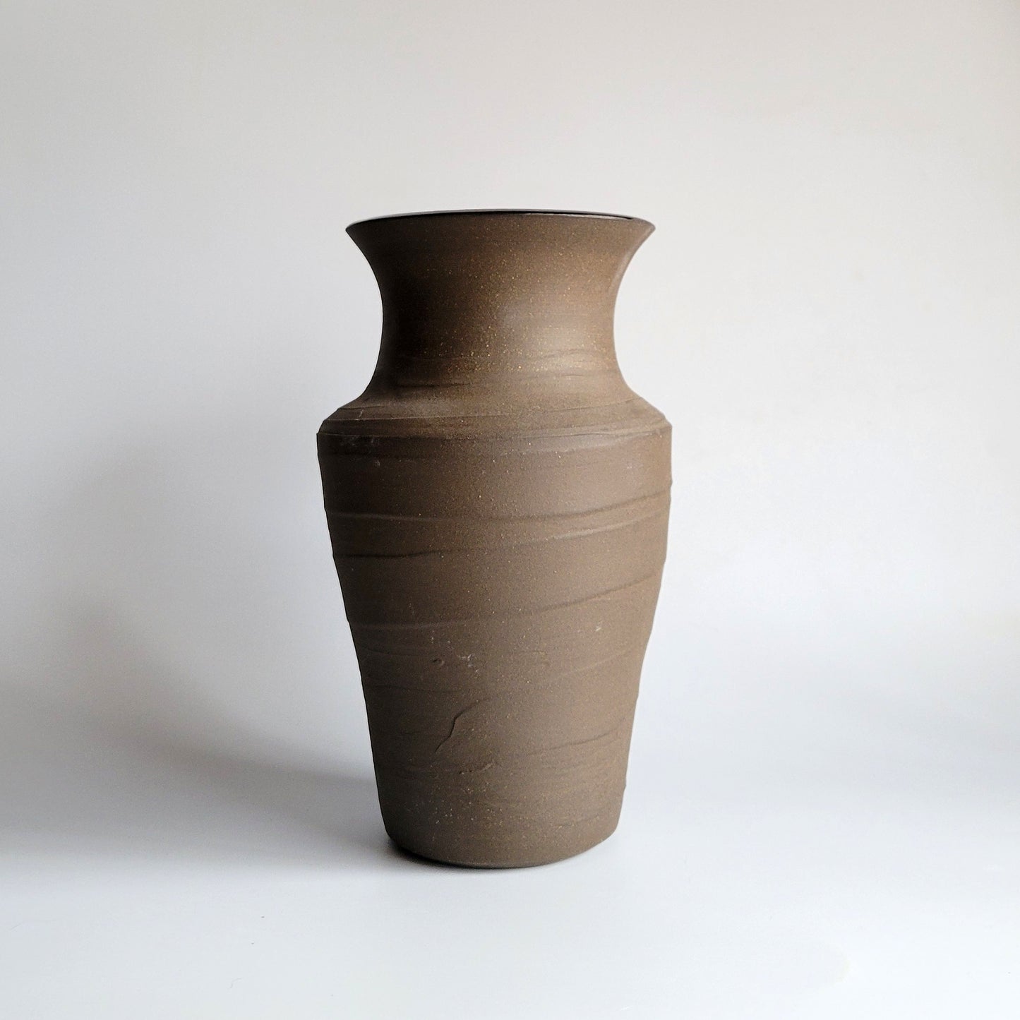 Tall Dark Vase