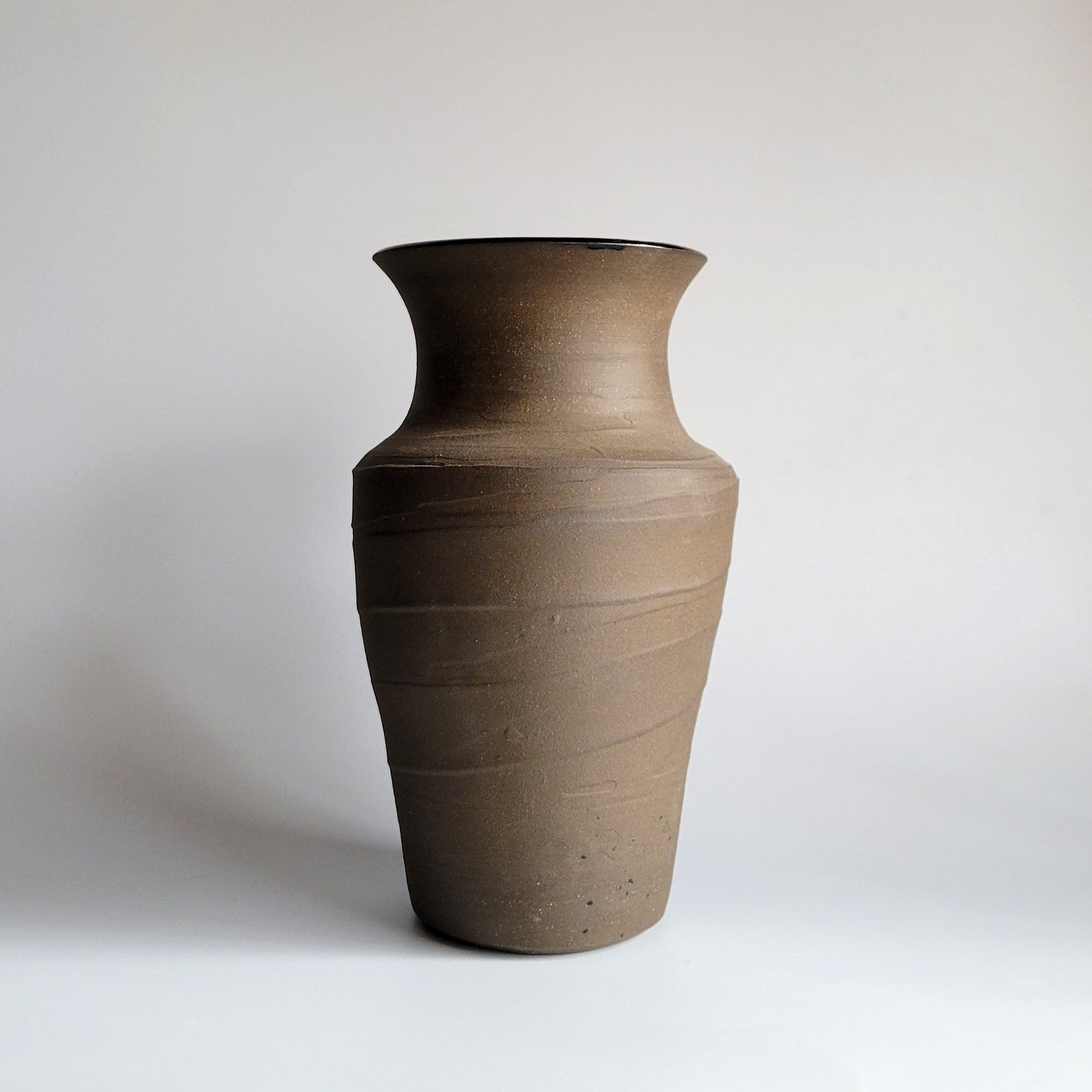 Tall Dark Vase